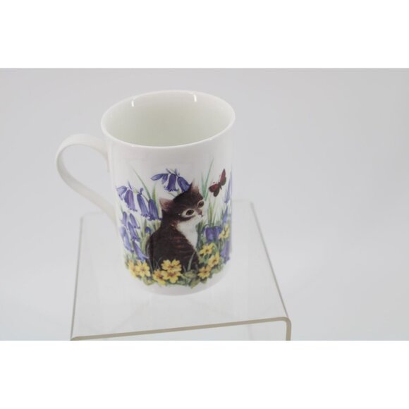 Golden Crown China Mug Cup Tabby Calico Cat Kitten 93700 - Picture 2 of 5